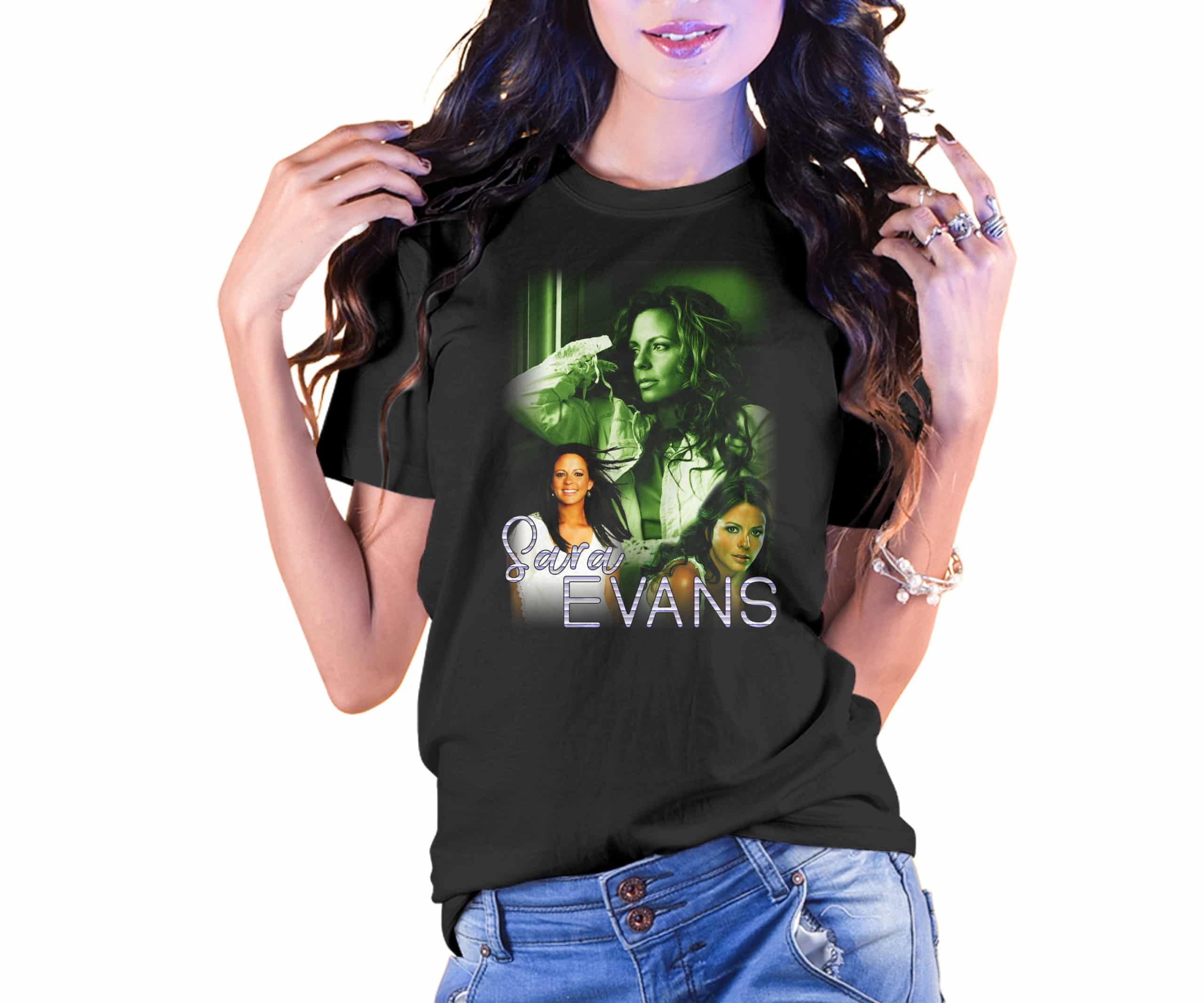 Vintage Style Sara Evans T-Shirt Vintage Style Sara Evans T-Shirt
