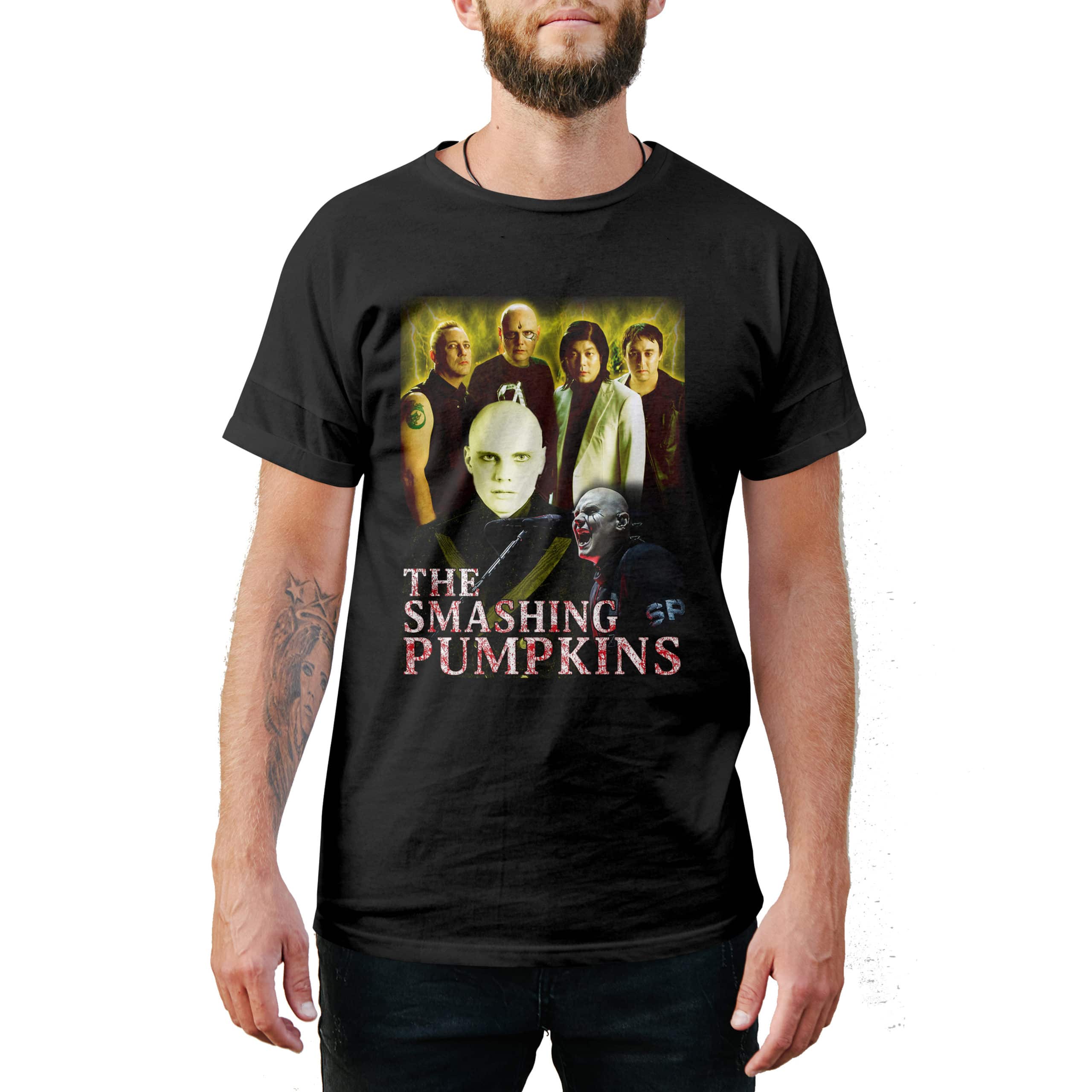 Vintage Style Smashing Pumpkins T-Shirt Vintage Style Smashing Pumpkins T-Shirt