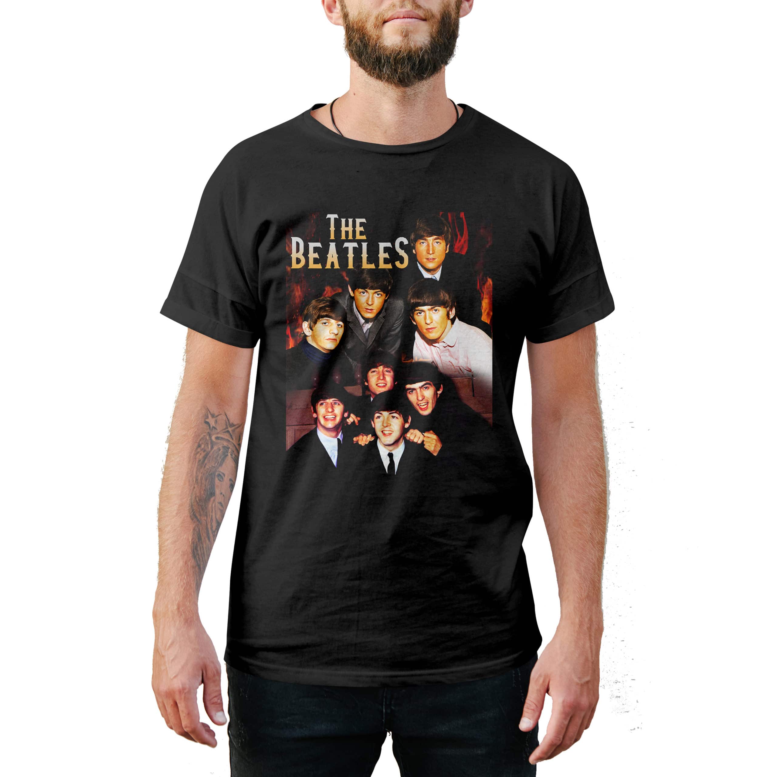 Vintage Style The Beatles T-Shirt Vintage Style The Beatles T-Shirt