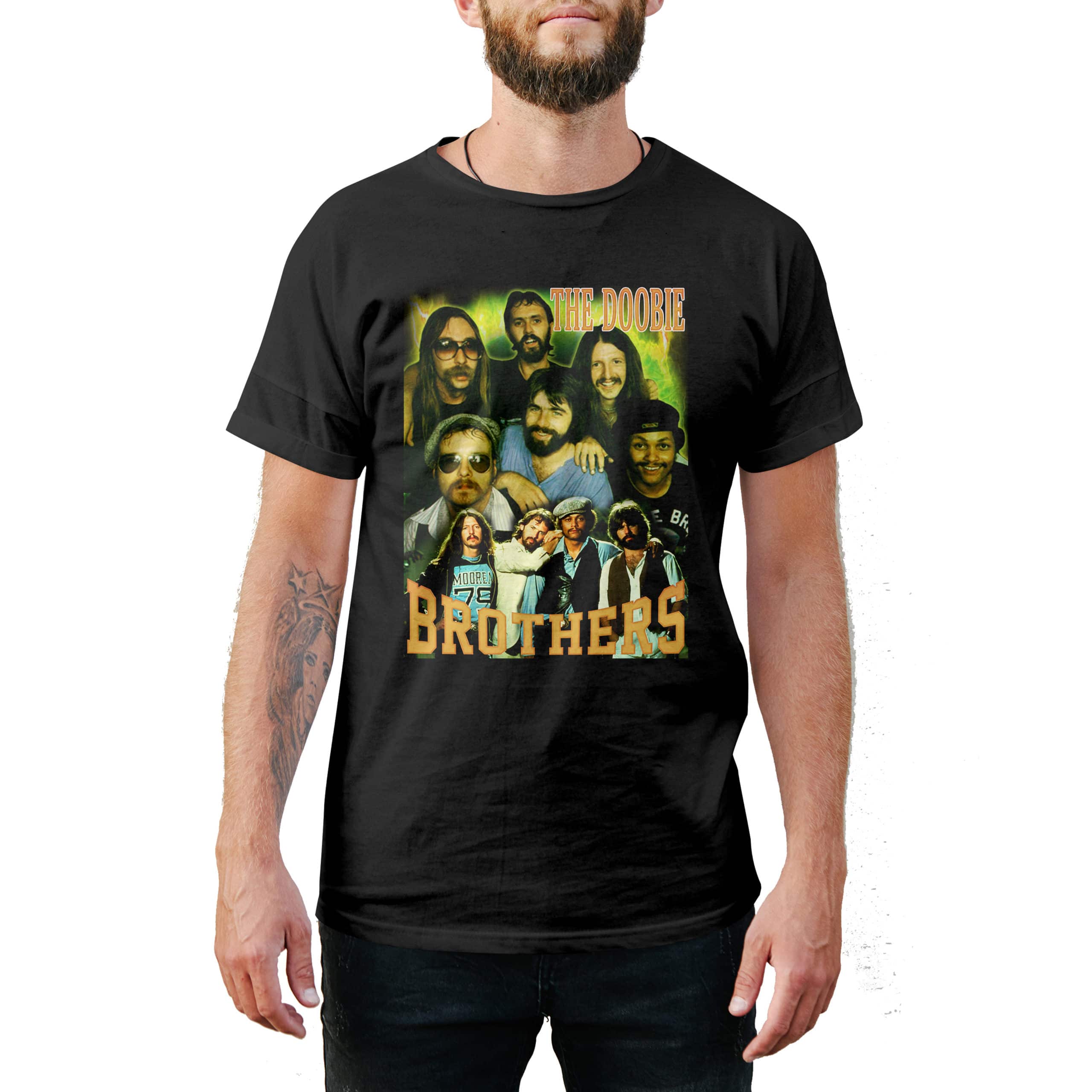 Vintage Style The Doobie Brothers T-Shirt Vintage Style The Doobie Brothers T-Shirt