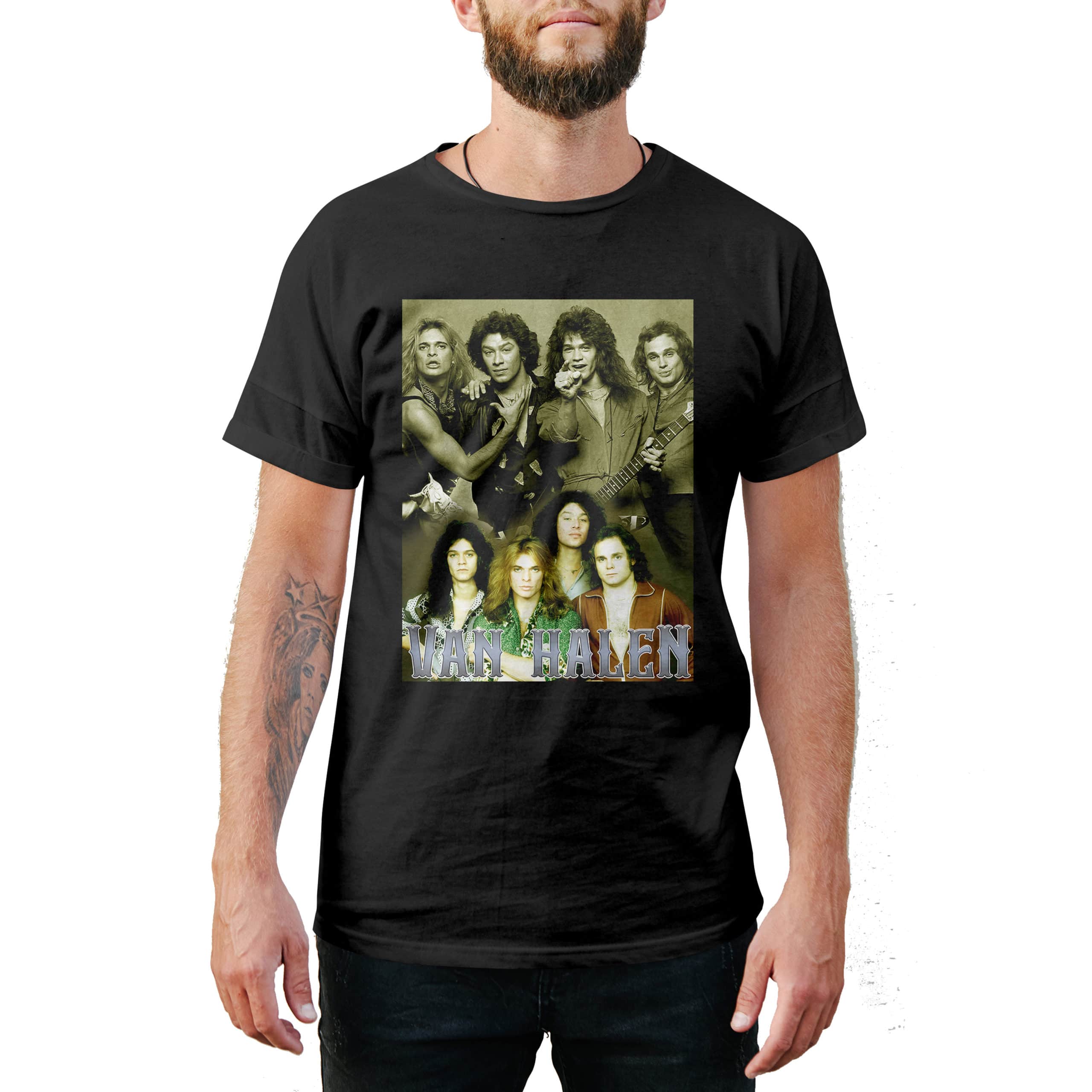 Vintage Style Van Halen T-Shirt Vintage Style Van Halen T-Shirt