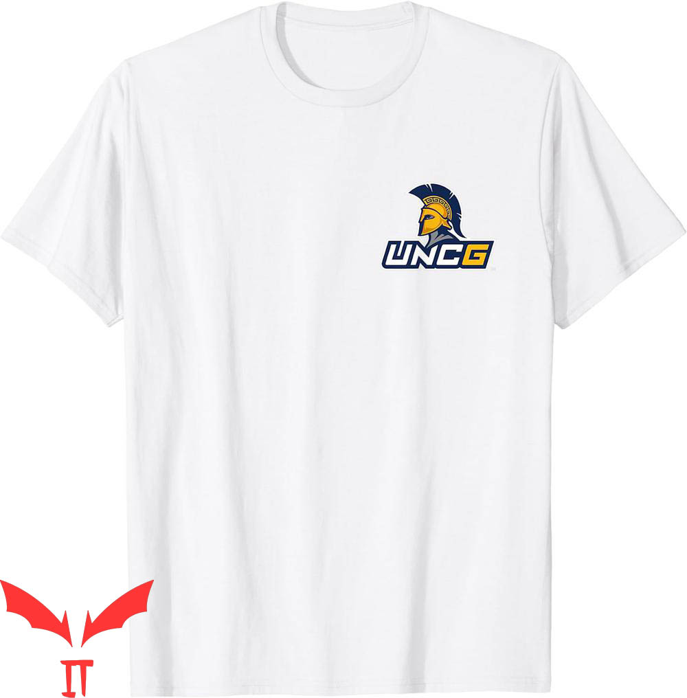 Vintage UNC T-Shirt Greensboro Spartans Left Chest Icon Vintage UNC T-Shirt Greensboro Spartans Left Chest Icon