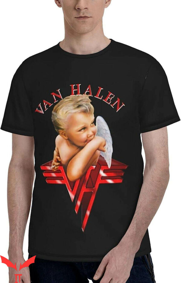 Vintage Van Halen T-Shirt Classic Logo Comfortable