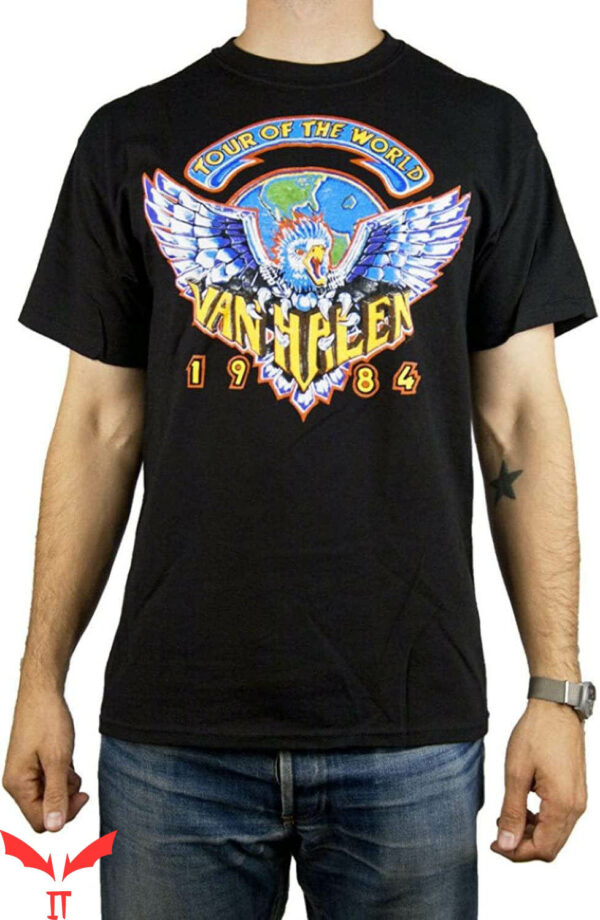 Vintage Van Halen T-Shirt FEA Tour Of The World