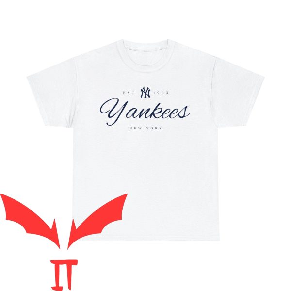 Vintage Yankee T-Shirt Baseball Gameday New York Fan Judge