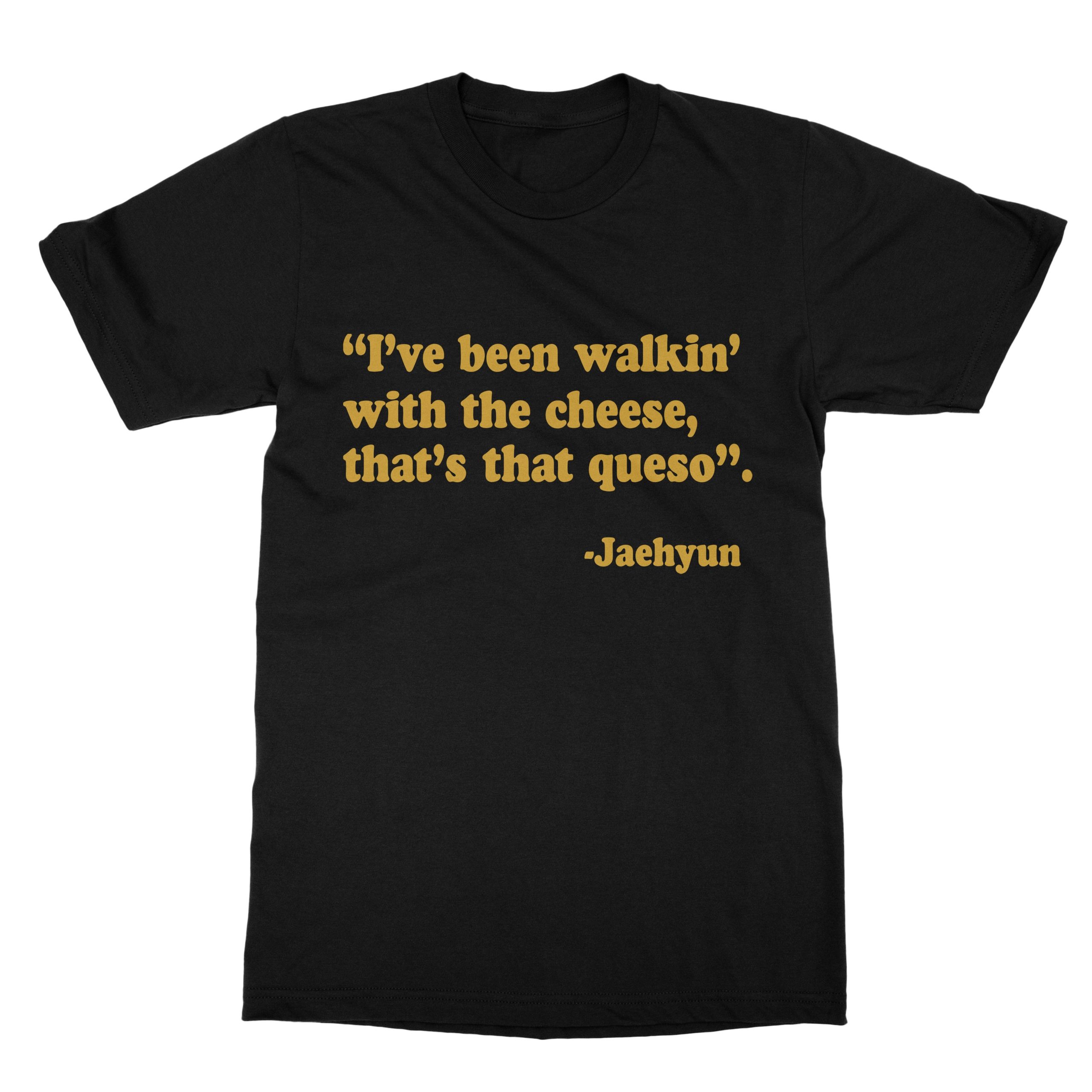 Walking with Cheese NCT K-Pop T-Shirt (Men) Walking with Cheese NCT K-Pop T-Shirt (Men)