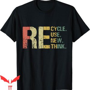 Walmart Recycle T-Shirt Earth Day Reuse Renew Rethink