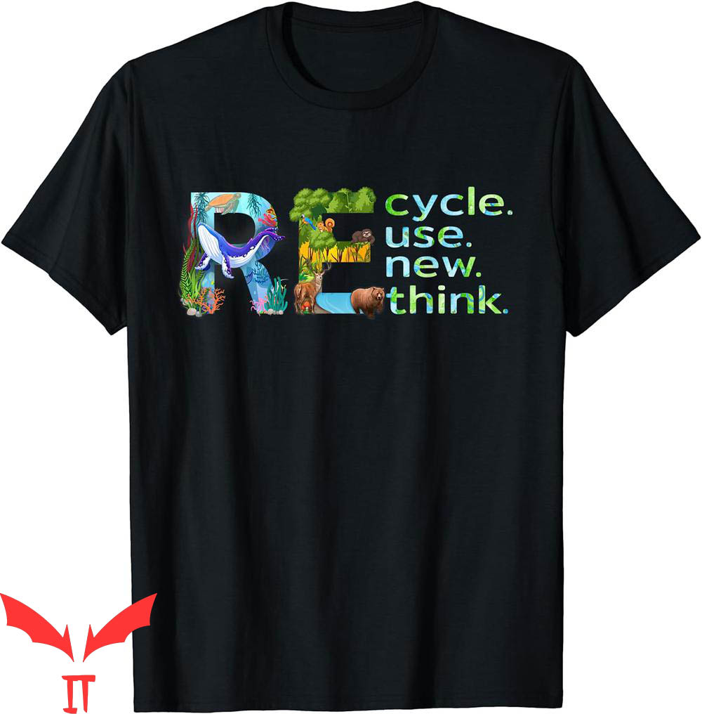 Walmart Recycle T-Shirt Environment Awareness Outfit Tee Walmart Recycle T-Shirt Environment Awareness Outfit Tee