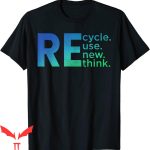 Walmart Recycle T-Shirt Earth Day Reuse Renew Rethink