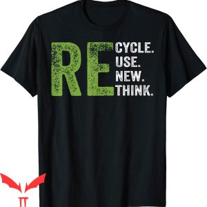 Walmart Recycle T-Shirt Reuse Renew Rethink Earth Day