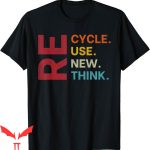 Walmart Recycle T-Shirt Earth Day Reuse Renew Rethink