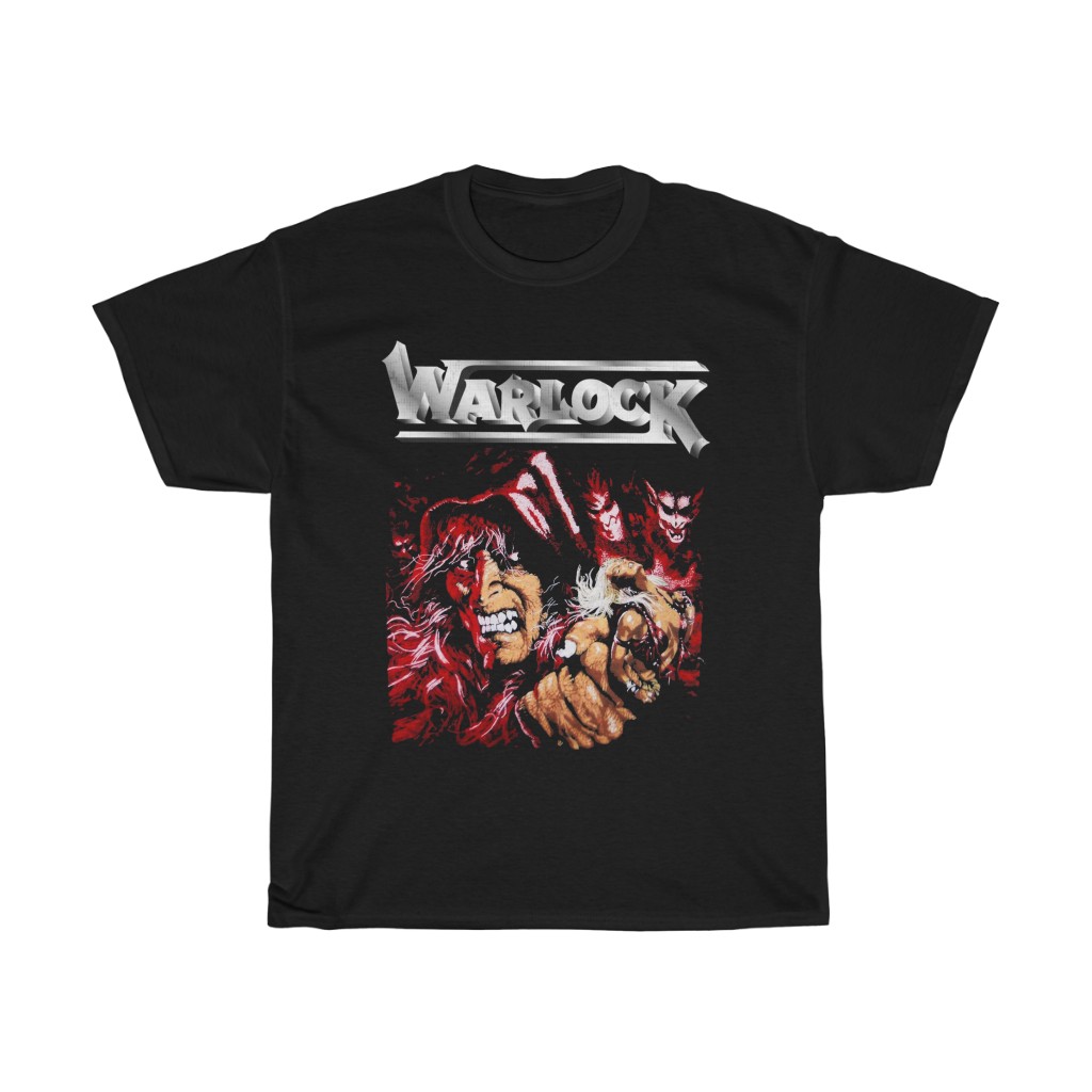 Warlock Hellbound 1985 Tour Shirt Warlock Hellbound 1985 Tour Shirt