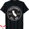 West Coast T-Shirt CaliDesign California All Day