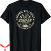 West Coast T-Shirt Retro Original Surfer California Rider