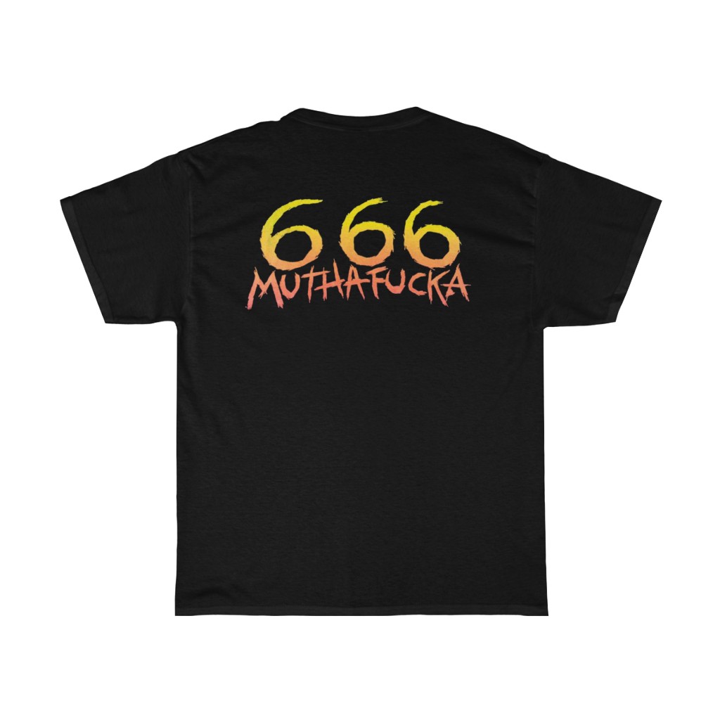 White Zombie 666 Muthafucka Shirt White Zombie 666 Muthafucka Shirt