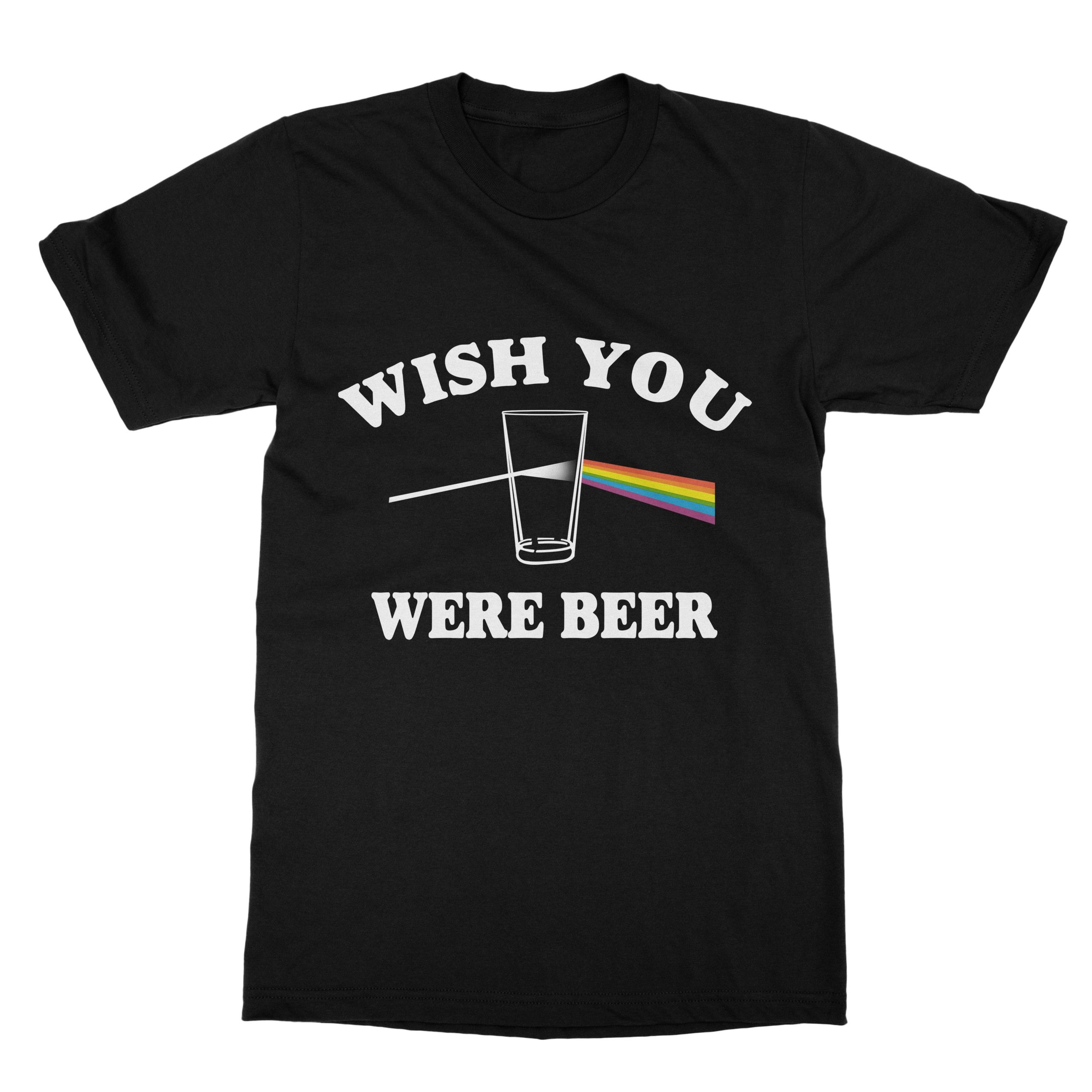 Wish You Were BEER Pink Floyd T-Shirt (Men) Wish You Were BEER Pink Floyd T-Shirt (Men)