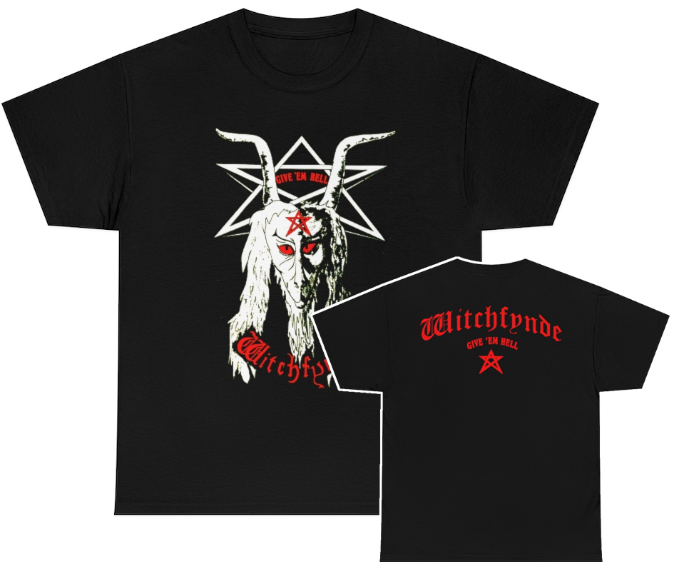 Witchfynde Give Em Hell Shirt Witchfynde Give Em Hell Shirt