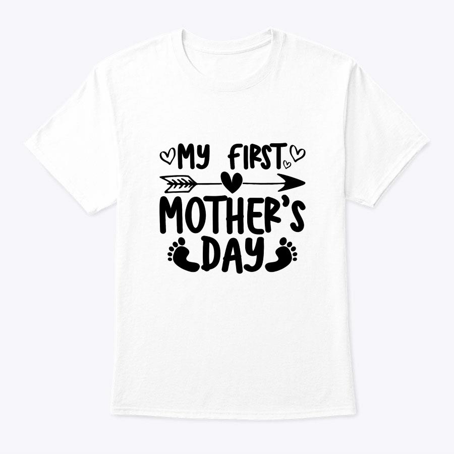 Women My First Mother's Day Pregnancy Announcement Pregnant T-Shirt Women My First Mother's Day Pregnancy Announcement Pregnant T-Shirt