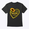Womens Blessed To Be Called Mom And Grammy Mothers Day Sunflower T-Shirt
