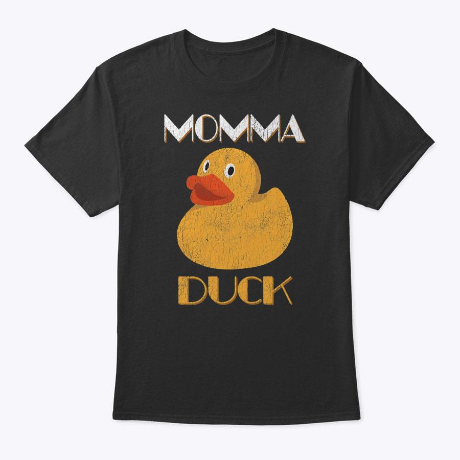 Womens Funny Momma Duck Farm Animal Distressed Design Mother's Day T-Shirt Womens Funny Momma Duck Farm Animal Distressed Design Mother's Day T-Shirt
