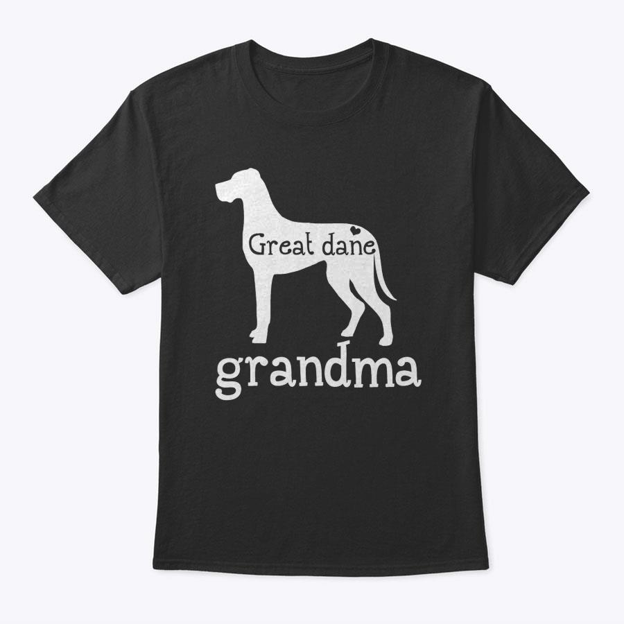 Womens Great Dane Grandma Shirt Great Dane Dog Lover Mother's Day T-Shirt Womens Great Dane Grandma Shirt Great Dane Dog Lover Mother's Day T-Shirt