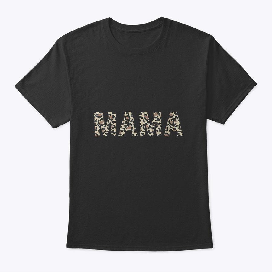 Womens Mama Leopard Cheetah Print Mother's Day T-Shirt Womens Mama Leopard Cheetah Print Mother's Day T-Shirt