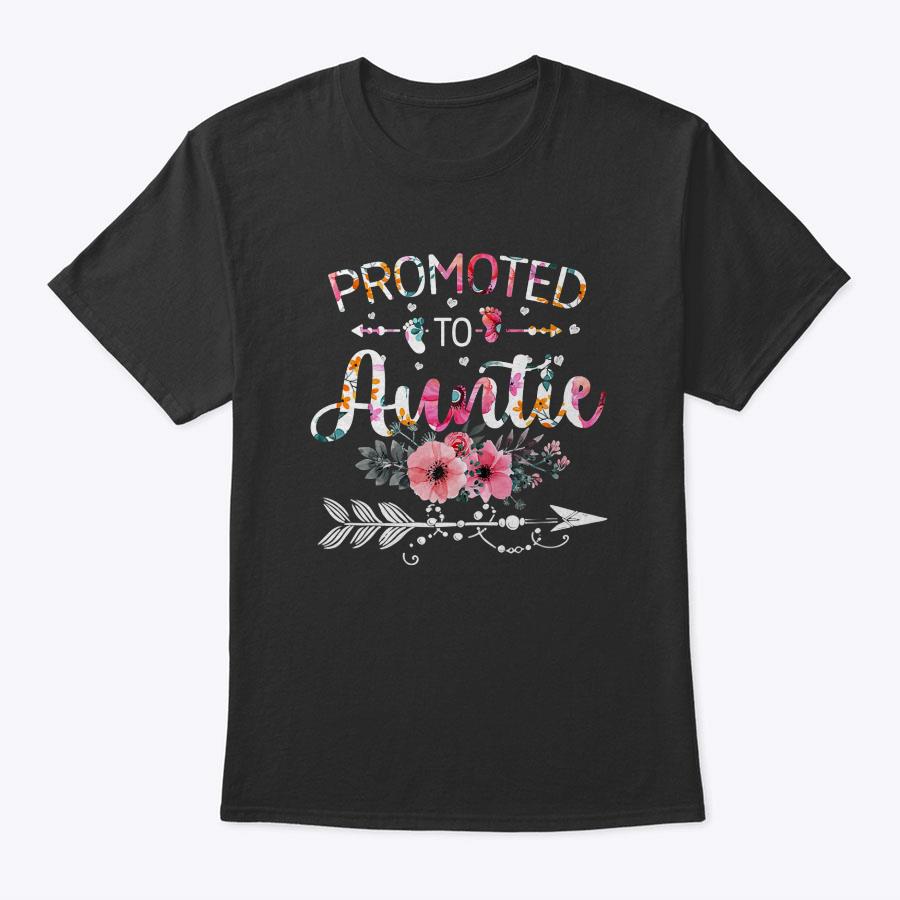 Womens Promoted To Auntie Shirt Funny New Grandma Mothers Day T-Shirt Womens Promoted To Auntie Shirt Funny New Grandma Mothers Day T-Shirt