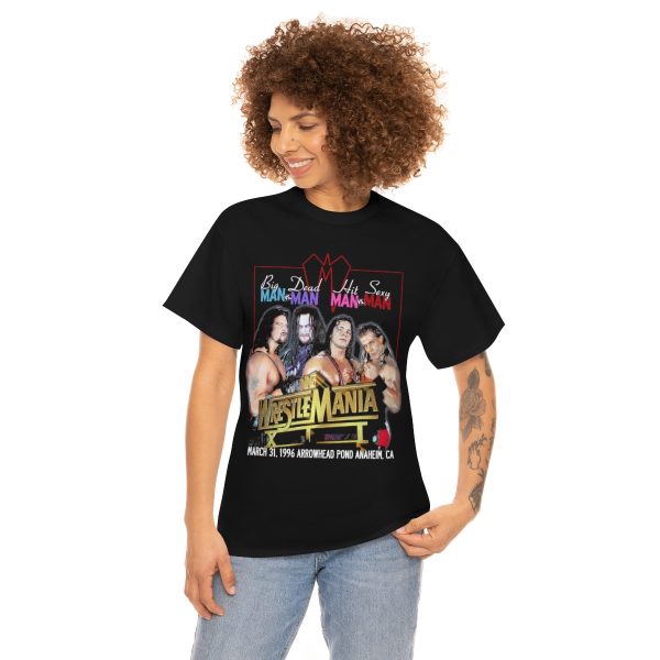 Wrestlemania XII Match Card Lineup Event Shirt
