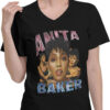 Anita Baker T-Shirt DOTZRLT Summer Pullover