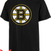 47 Brand T-Shirt Boston Bruins Frozen Rope Black Ice Hockey