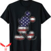 4th Of July T-Shirt Disney Americana Mickey Mouse Flag