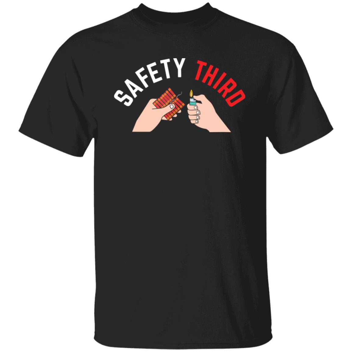 4th of july patriotic fireworks safety third shirt 4th of july patriotic fireworks safety third shirt
