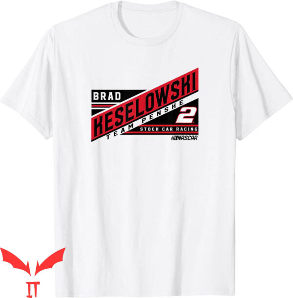 90s Nascar T-Shirt Brad Keselowski Oil Can Vintage