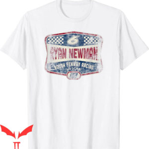 90s Nascar T-Shirt Ryan Newman Oil Can Vintage Racing