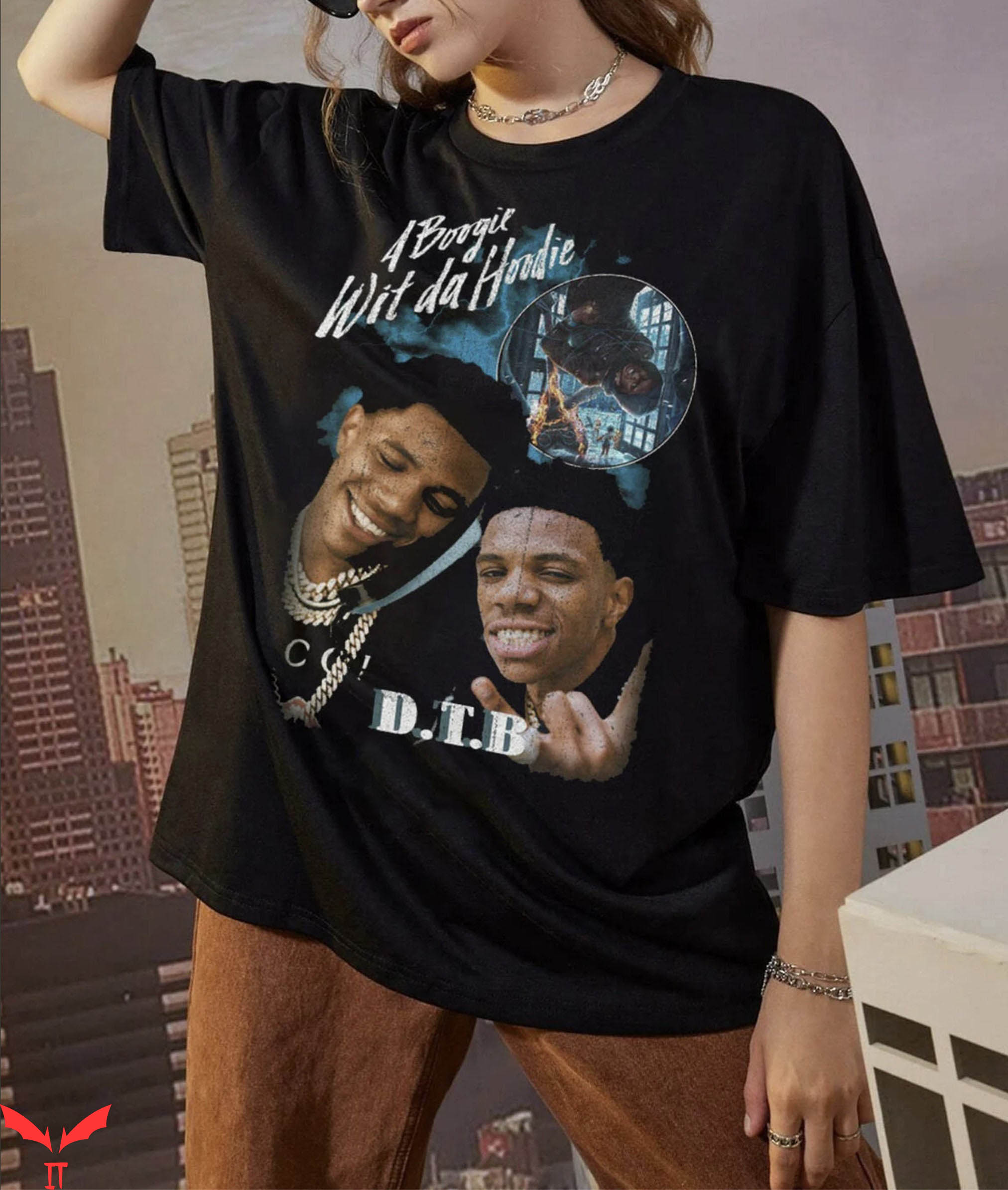 A Boogie T-Shirt 90s Oogie Wit Da Hoodie Album Cover Posters A Boogie T-Shirt 90s Oogie Wit Da Hoodie Album Cover Posters