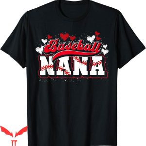 All Star T-Shirt Baseball Nana Player Grandma