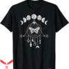 All Star T-Shirt Celestial Moon Moth Crystals Vintage Design