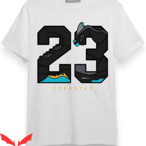Aqua 5s T-Shirt Retro To Match Sneaker Jordan Trending