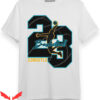 Aqua 5s T-Shirt Sneaker Art To Match Retro Jordan Tee