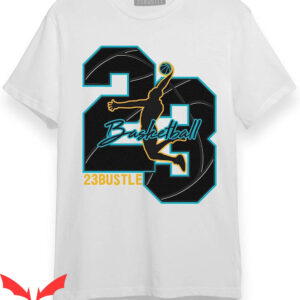 Aqua 5s T-Shirt Sneaker Art To Match Retro Jordan Tee