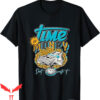 Aqua 5s T-Shirt Time Is Money Yellow Green Blue Retro