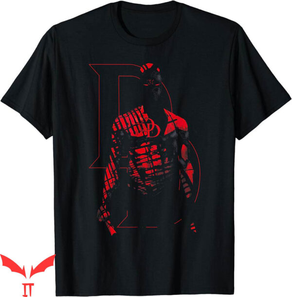 Ayrton Senna T-Shirt Marvel Comics Retro Daredevil In Shadow