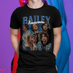 Bailey Zimmerman T-Shirt Vintage 90s Country Song Music