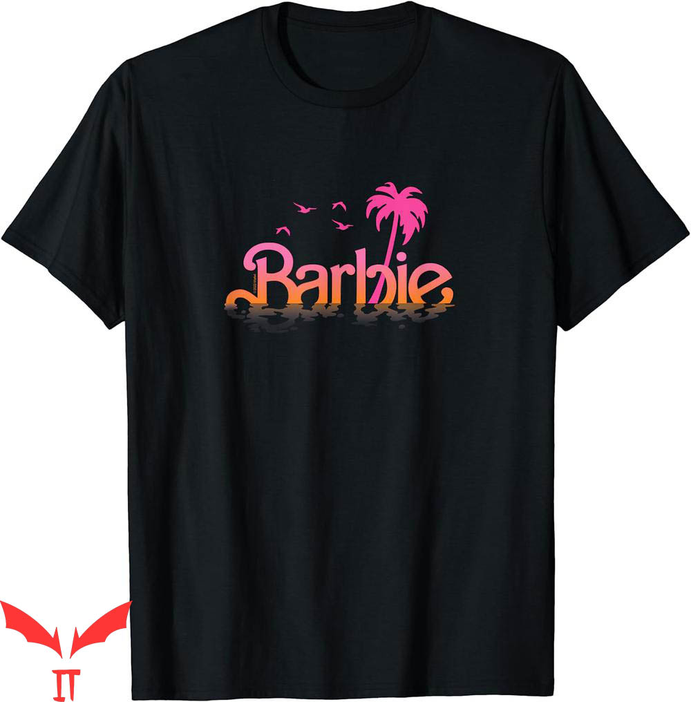 Barbie T-Shirt Logo Water Reflection Barbie T-Shirt Logo Water Reflection