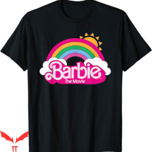 Barbie T-Shirt The Movie Rainbow Logo