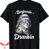 Ben Drankin T-Shirt Beer American Flag Patriotic Happy
