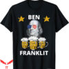 Ben Drankin T-Shirt Franklit American Flag Benjamin Franklyn