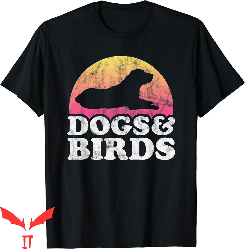 Bird Dog T-Shirt Dogs And Birds Animal Silhouette Tee Bird Dog T-Shirt Dogs And Birds Animal Silhouette Tee