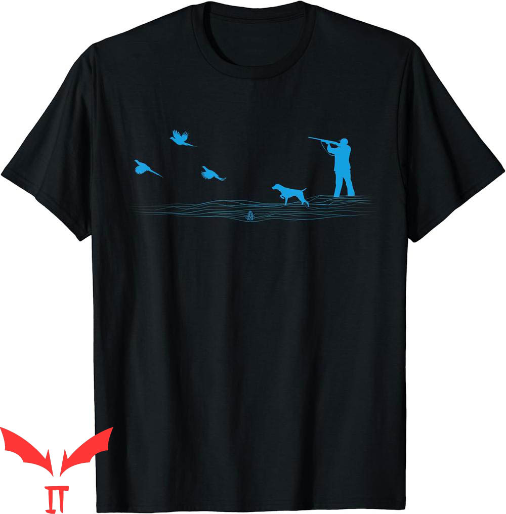 Bird Dog T-Shirt Flying Pheasant Upland Bird Hunter Dog Bird Dog T-Shirt Flying Pheasant Upland Bird Hunter Dog