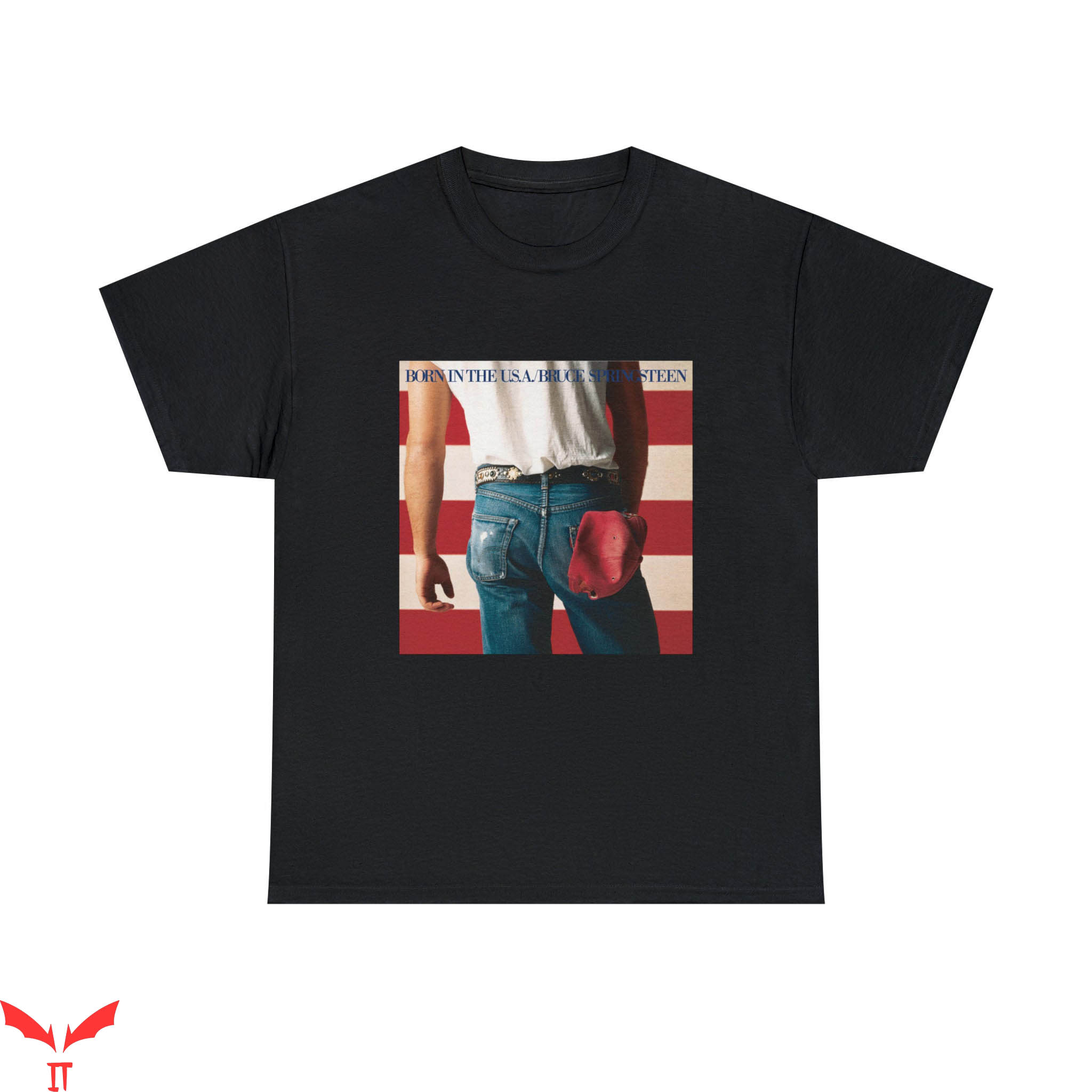 Bruce Springsteen T-Shirt Born In The USA Tour Song Bruce Springsteen T-Shirt Born In The USA Tour Song